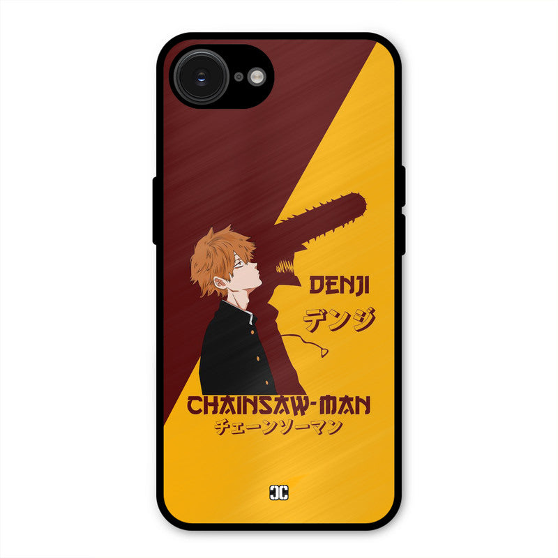 Denji Shadow iPhone 16e Mobile Back Cover - Anime PrintShield Case