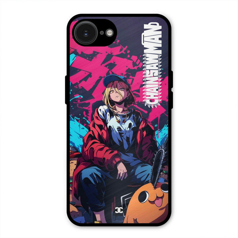 Puchita with Power iPhone 16e Mobile Back Cover - Anime PrintShield Case