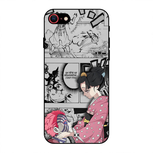 Akaza Love iPhone SE 2020 Mobile Back Cover - Anime PrintShield Case