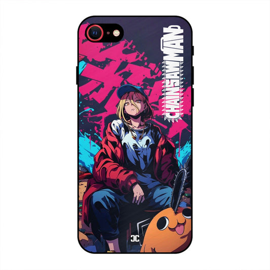 Puchita with Power iPhone SE 2020 Mobile Back Cover - Anime PrintShield Case