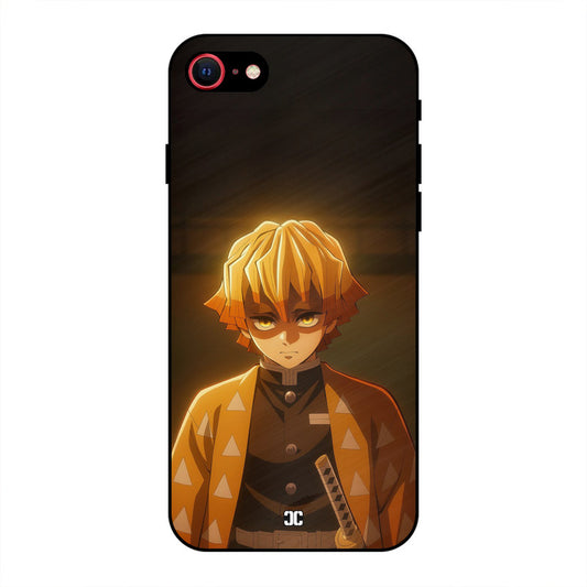 Thunderboy Zenitsu iPhone SE 2020 Mobile Back Cover - Anime PrintShield Case