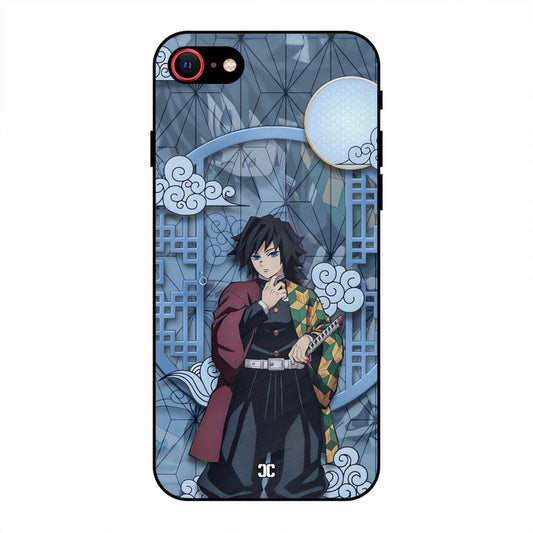 Giyu Tomioka iPhone SE 2020 Mobile Back Cover - Anime PrintShield Case