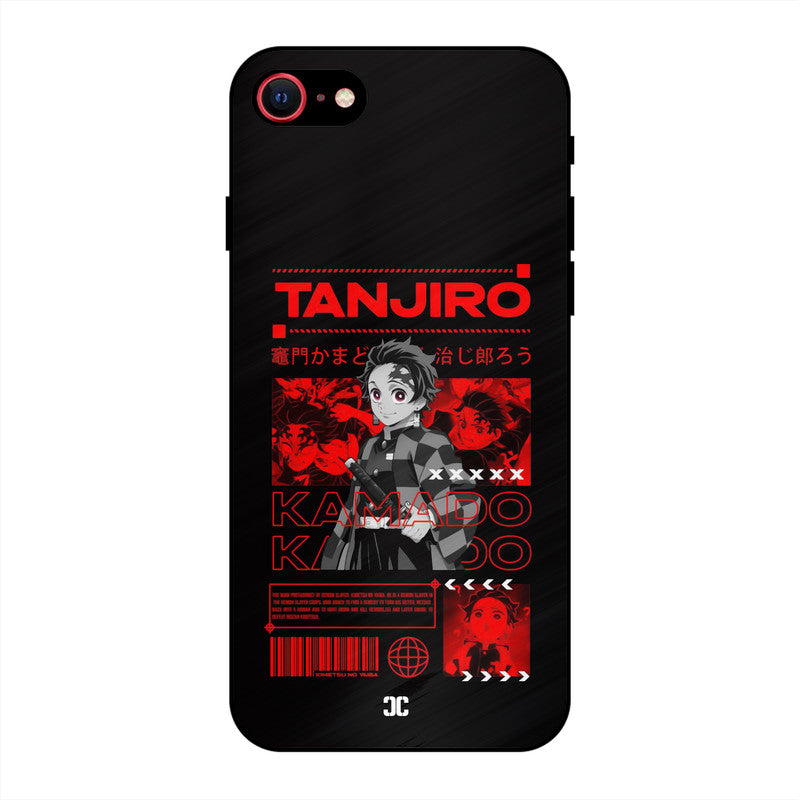 Tanjiro Kamado iPhone SE 2020 Mobile Back Cover - Anime PrintShield Case