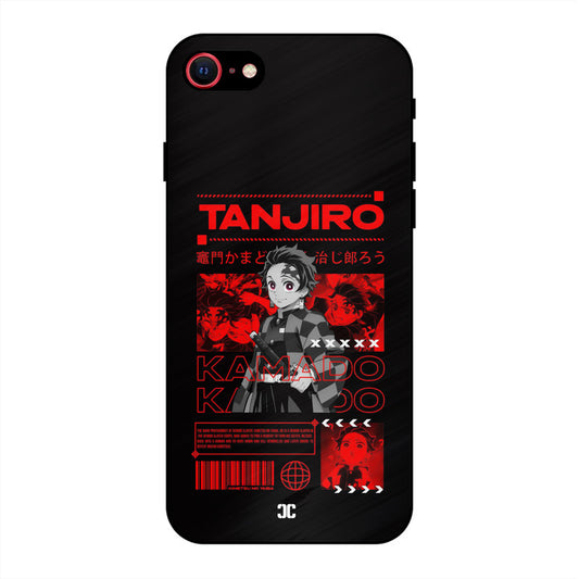Tanjiro Kamado iPhone SE 2020 Mobile Back Cover - Anime PrintShield Case