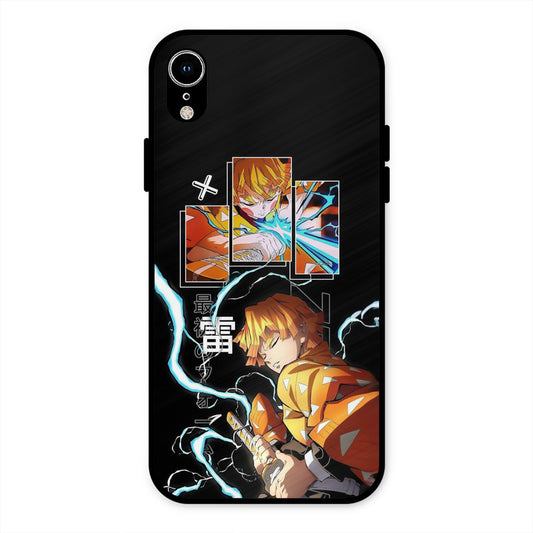 Aggressive Zenitsu iPhone XR Mobile Back Cover - Anime PrintShield Case