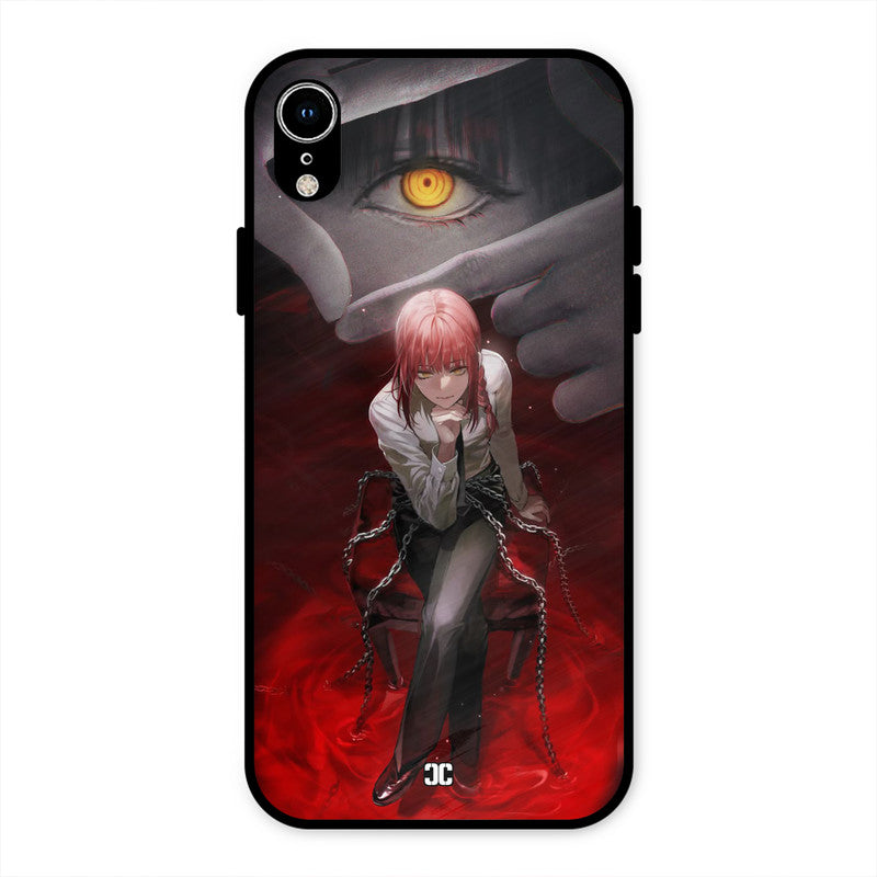 Makima Chains iPhone XR Mobile Back Cover - Anime PrintShield Case