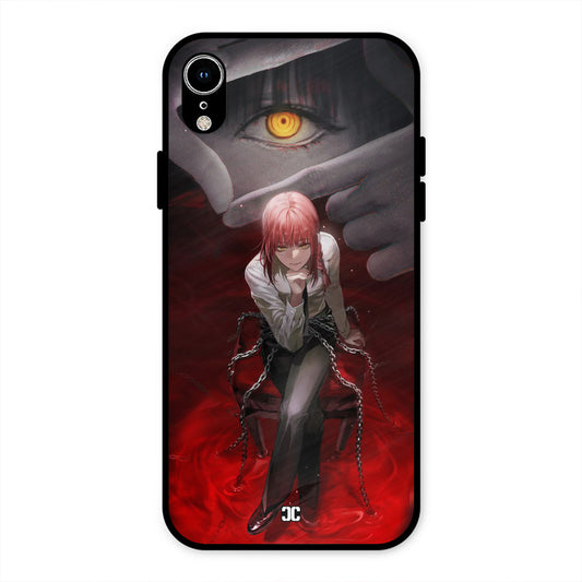 Makima Chains iPhone XR Mobile Back Cover - Anime PrintShield Case