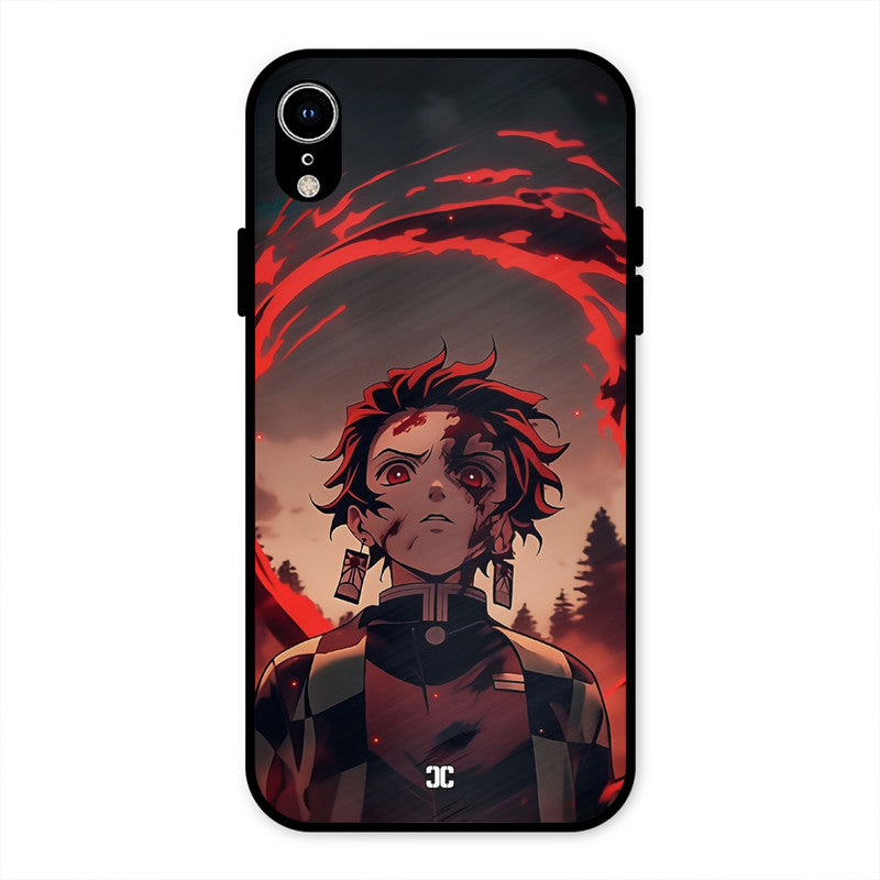 Raging Tanjiro iPhone XR Mobile Back Cover - Anime PrintShield Case