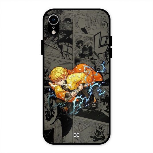 Zenitsu Manga iPhone XR Mobile Back Cover - Anime PrintShield Case