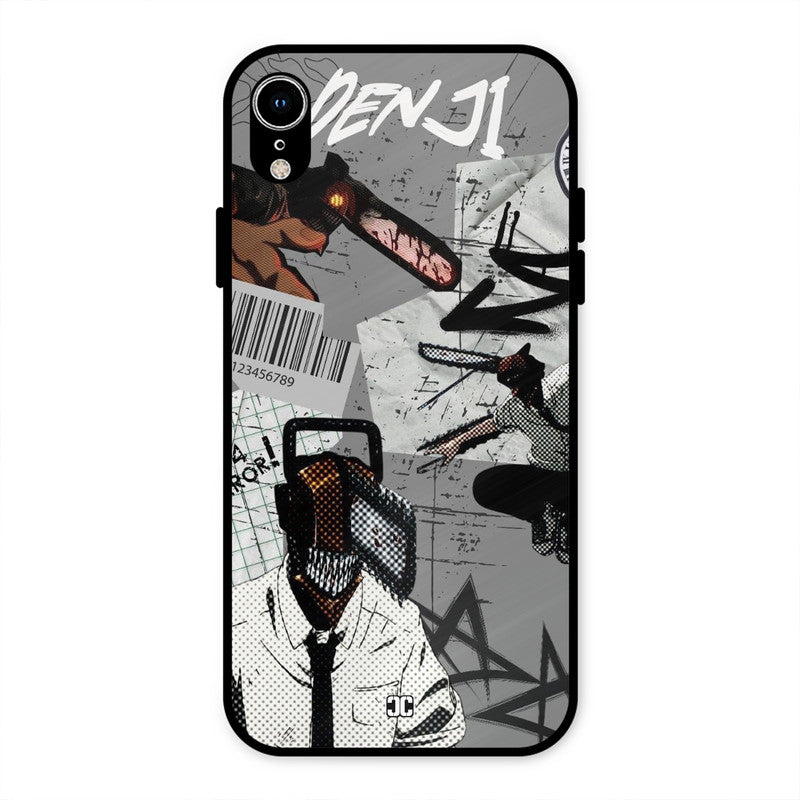 Denji Rage iPhone XR Mobile Back Cover - Anime PrintShield Case