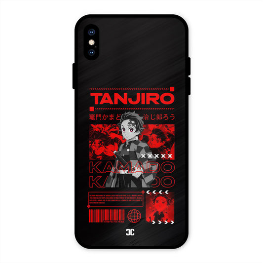 Tanjiro Kamado iPhone XS Max Mobile Back Cover - Anime PrintShield Case