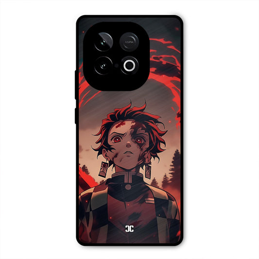 Raging Tanjiro iQOO Neo 10 Mobile Back Cover - Anime PrintShield Case