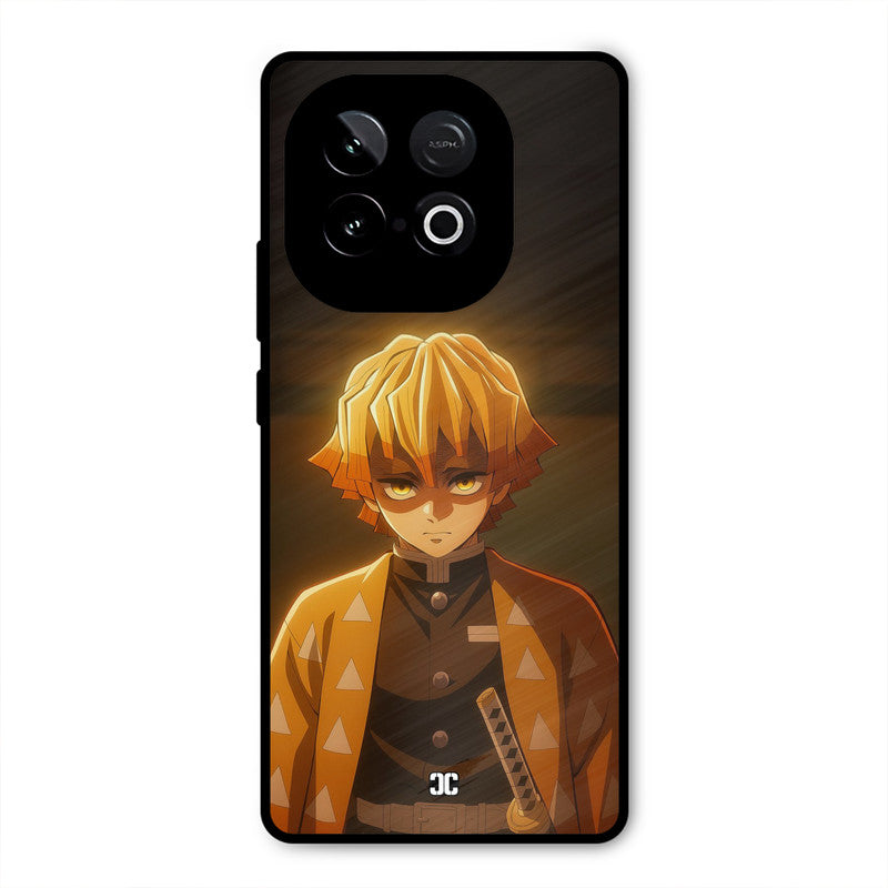 Thunderboy Zenitsu iQOO Neo 10 Mobile Back Cover - Anime PrintShield Case