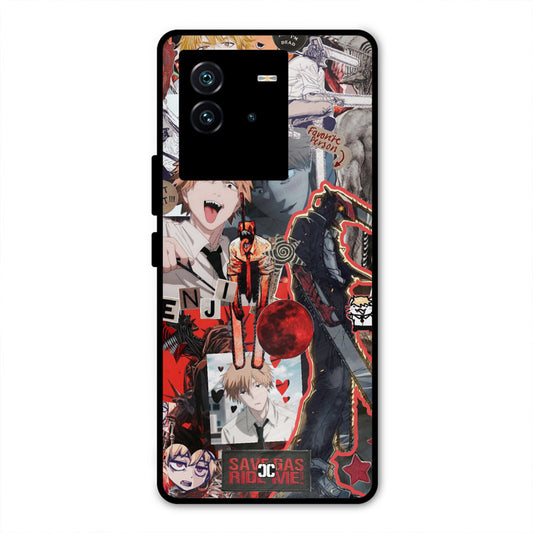 Denji Thoughts iQOO Neo 6 5G Mobile Back Cover - Anime PrintShield Case