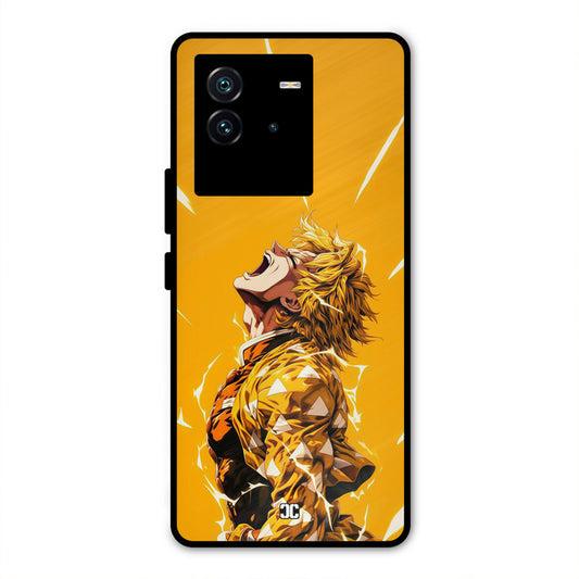 Shouting Zenitsu iQOO Neo 6 5G Mobile Back Cover - Anime PrintShield Case