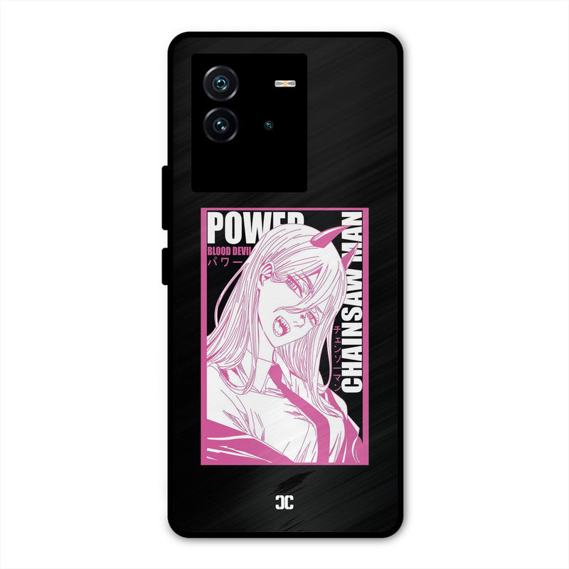 Blood Devil Power iQOO Neo 6 5G Mobile Back Cover - Anime PrintShield Case
