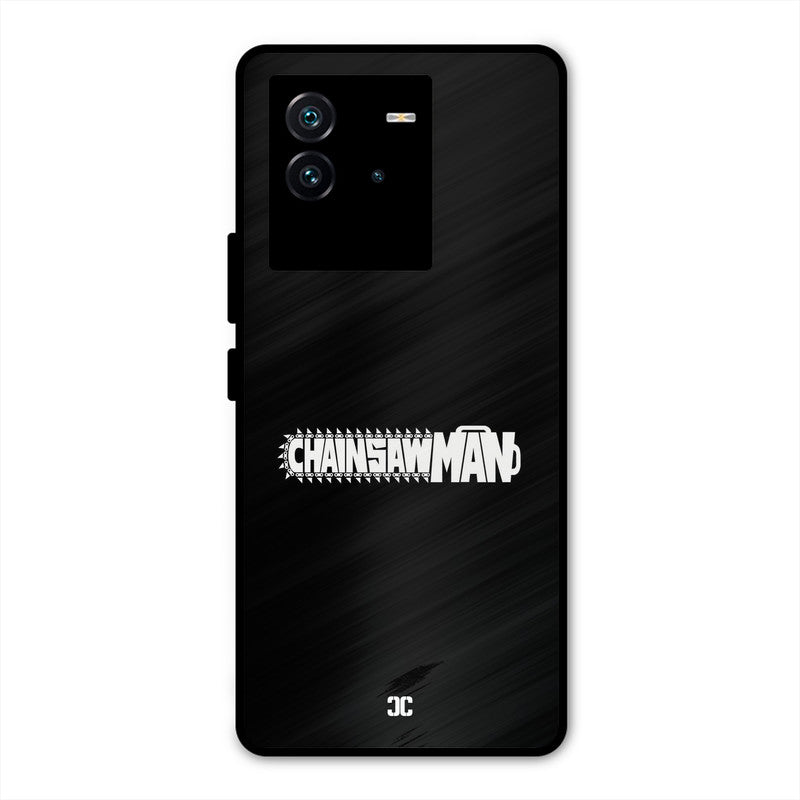 Chainsaw Logo iQOO Neo 6 5G Mobile Back Cover - Anime PrintShield Case