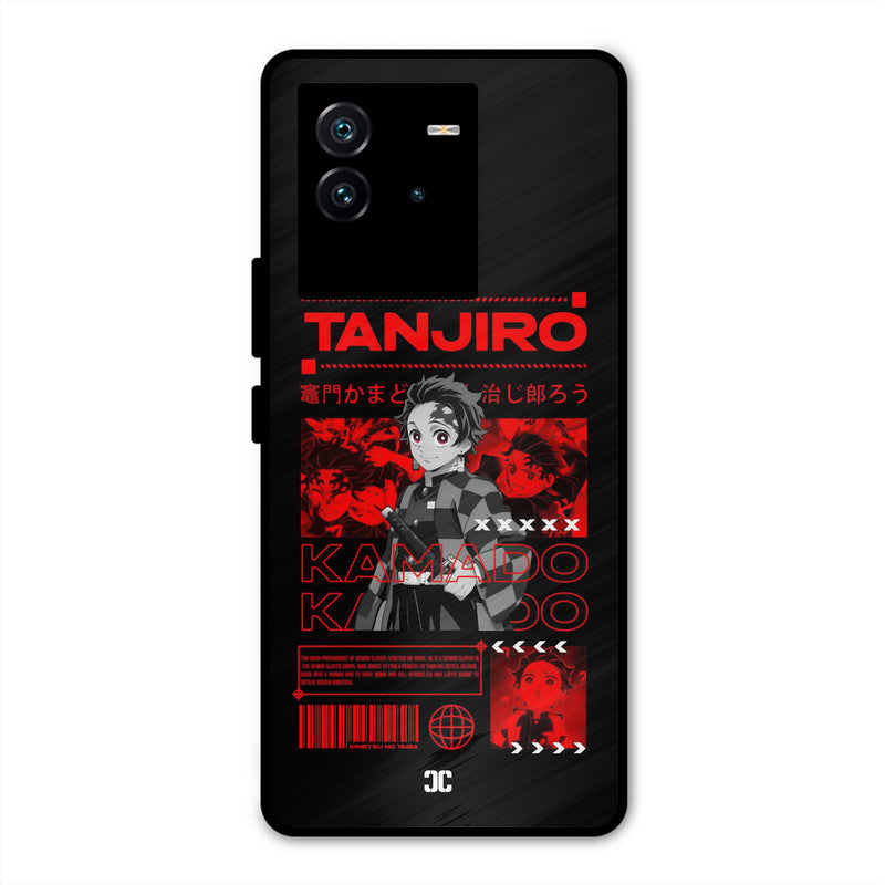 Tanjiro Kamado iQOO Neo 6 5G Mobile Back Cover - Anime PrintShield Case