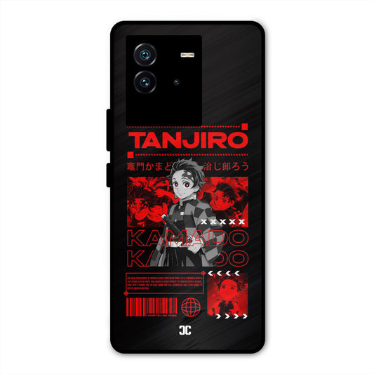 Tanjiro Kamado iQOO Neo 6 5G Mobile Back Cover - Anime PrintShield Case