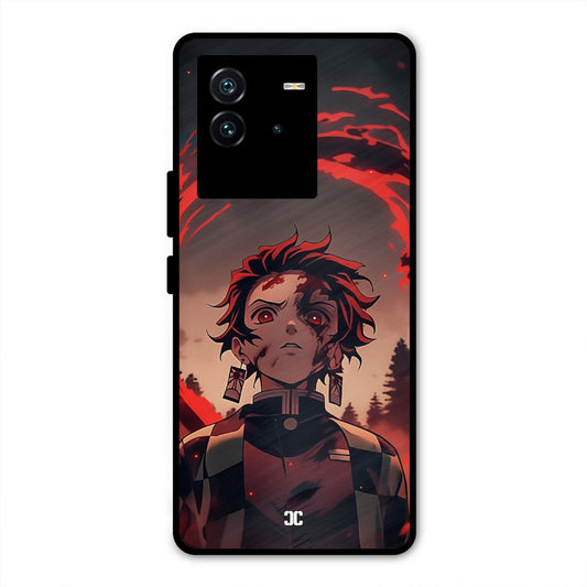 Raging Tanjiro iQOO Neo 6 5G Mobile Back Cover - Anime PrintShield Case