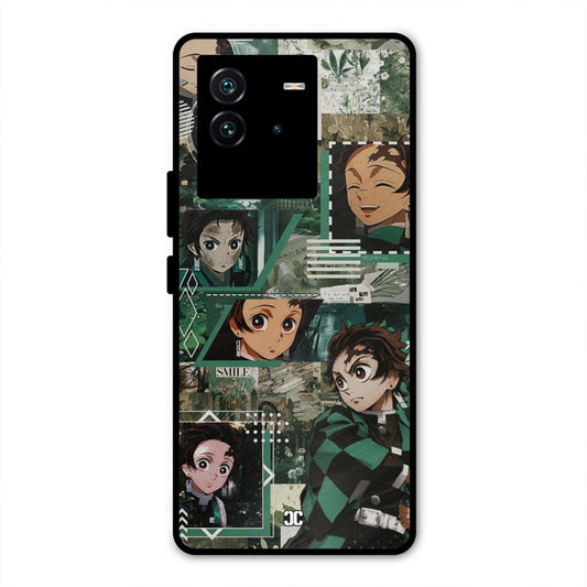 Tanjiro Thoughts iQOO Neo 6 5G Mobile Back Cover - Anime PrintShield Case