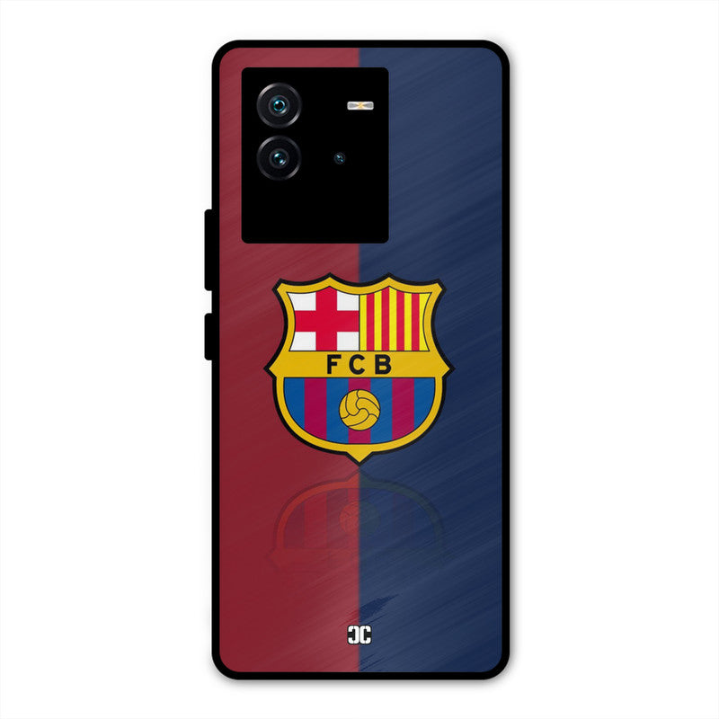 Barcelona Logo iQOO Neo 6 5G Mobile Back Cover - Sports PrintShield Case