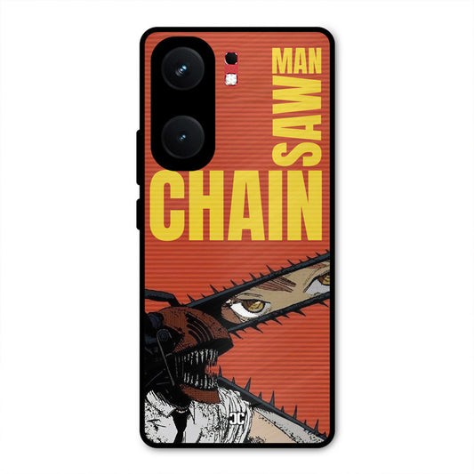 Raging Chainsaw iQOO Neo 9 Pro Mobile Back Cover - Anime PrintShield Case
