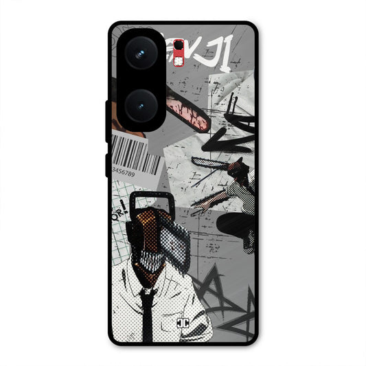 Denji Rage iQOO Neo 9 Pro Mobile Back Cover - Anime PrintShield Case