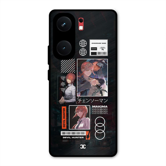 Devil Hunter Makima iQOO Neo 9 Pro Mobile Back Cover - Anime PrintShield Case