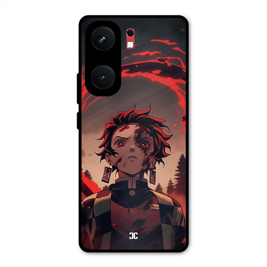 Raging Tanjiro iQOO Neo 9 Pro Mobile Back Cover - Anime PrintShield Case