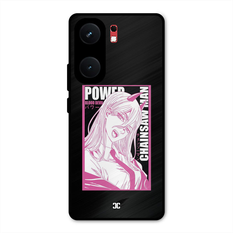 Blood Devil Power iQOO Neo 9 Pro Mobile Back Cover - Anime PrintShield Case