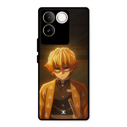 Thunderboy Zenitsu iQOO Z7 Pro Mobile Back Cover - Anime PrintShield Case