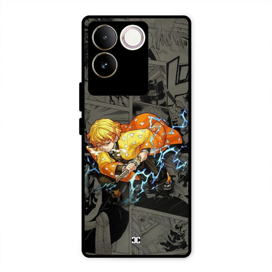 Zenitsu Manga iQOO Z7 Pro Mobile Back Cover - Anime PrintShield Case