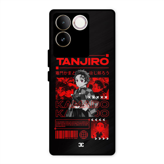 Tanjiro Kamado iQOO Z7 Pro Mobile Back Cover - Anime PrintShield Case