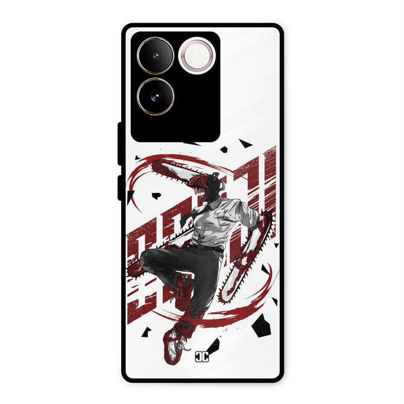 Chainsawman Typo iQOO Z7 Pro Mobile Back Cover - Anime PrintShield Case
