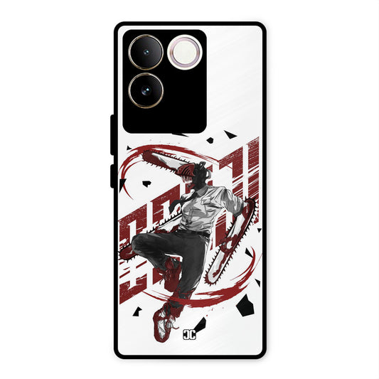 Chainsawman Typo iQOO Z7 Pro Mobile Back Cover - Anime PrintShield Case