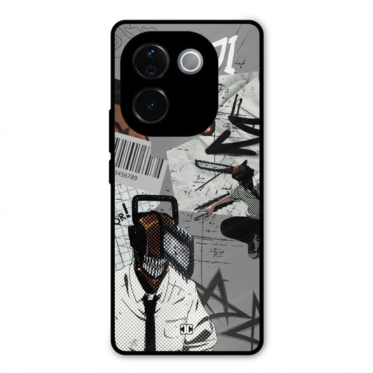 Denji Rage iQOO Z9s Pro Mobile Back Cover - Anime PrintShield Case