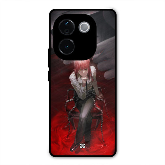 Makima Chains iQOO Z9s Pro Mobile Back Cover - Anime PrintShield Case