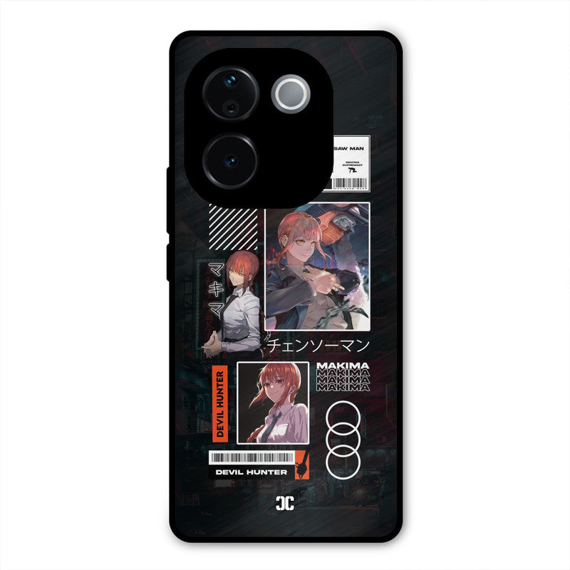 Devil Hunter Makima iQOO Z9s Pro Mobile Back Cover - Anime PrintShield Case