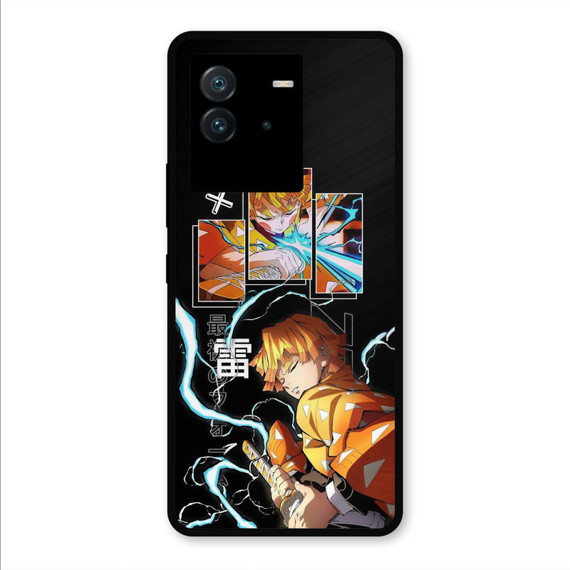 Aggressive Zenitsu iQoo Neo 6 Mobile Back Cover - Anime PrintShield Case