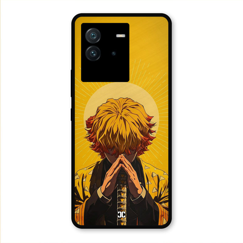 Calm Zenitsu iQoo Neo 6 Mobile Back Cover - Anime PrintShield Case