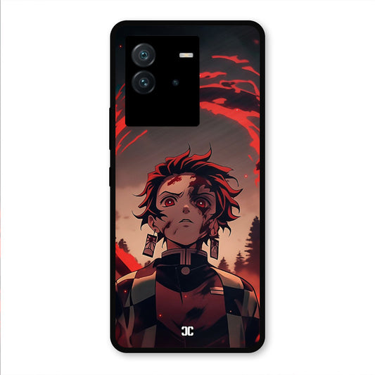Raging Tanjiro iQoo Neo 6 Mobile Back Cover - Anime PrintShield Case