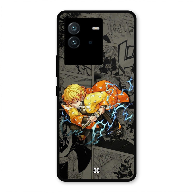 Zenitsu Manga iQoo Neo 6 Mobile Back Cover - Anime PrintShield Case