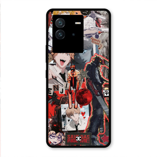 Denji Thoughts iQoo Neo 6 Mobile Back Cover - Anime PrintShield Case