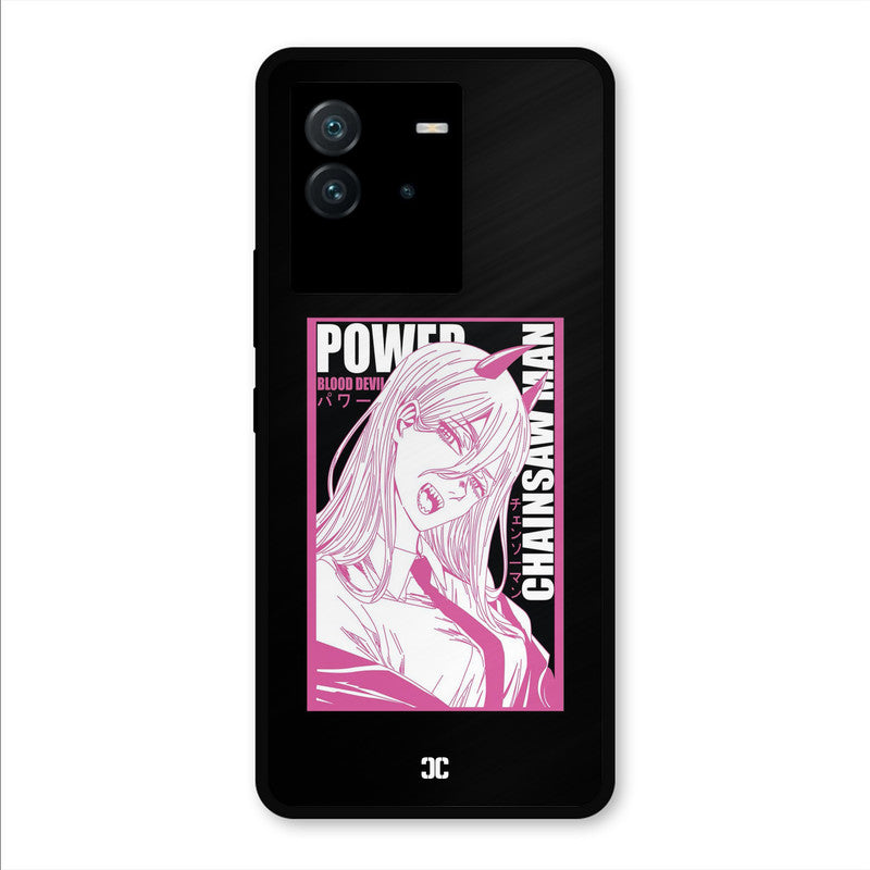 Blood Devil Power iQoo Neo 6 Mobile Back Cover - Anime PrintShield Case