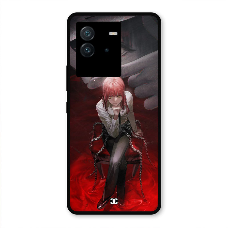 Makima Chains iQoo Neo 6 Mobile Back Cover - Anime PrintShield Case