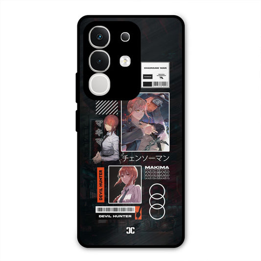 Devil Hunter Makima iQoo Z10x Mobile Back Cover - Anime PrintShield Case