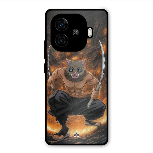 Inosuke Rage iQoo Z9 Turbo Mobile Back Cover - Anime PrintShield Case