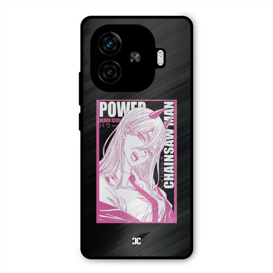 Blood Devil Power iQoo Z9 Turbo Mobile Back Cover - Anime PrintShield Case