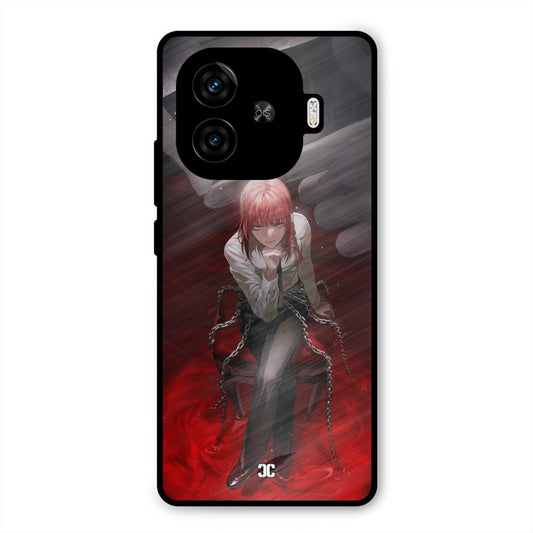 Makima Chains iQoo Z9 Turbo Mobile Back Cover - Anime PrintShield Case